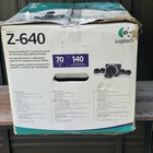 Logitech Z-640  5 1 Surround Sound System For Pc New Open Box
