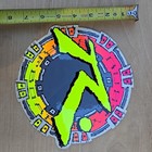 Rusty Surf Sticker Large 8  Retro Rare Surfboard Neon 90s Gotcha Stussy Skate 