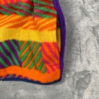 M l  Williams Fleece Vest Kids 3 Multicolor Geometric Full Zip Purple