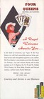 1960s Four Queens Hotel Casino Las Vegas Brochure  10 Rooms