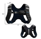 Nautilus 12 Lb Weighted Vest Adjustable Fitness Training Vest Open Box