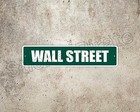  aluminum  Wall Street 4  X 18  Metal Novelty Street Sign  Ss 3649