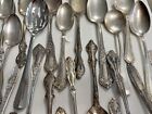Bulk Lotvintage 38  Table And Soup Spoons Silverplate Mixed Patterns For Crafts