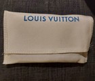 Louis Vuitton Monogram Black   Gray Zip Key Pouch Clip Chain Key Ring W dust Bag