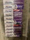 3x  Poligrip 4 Pack Cushion   Comfort Denture Adhesive Cream 2 4 Oz Each Sealed