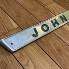 37    Original 1970s Vintage John Deere 4020 Tractor Emblem Farmhouse Sign Decor