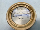 Antique Burroughs Tractor Engine Boiler Steam Gauge Steampunk Brass 7 5    Gage