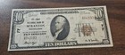 1929  10 U s  Note The First National Bank Of Scranton Pennsylvania