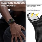 Apple Watch Band 46 44 45 49mm Stainless Steel Milanese Loop Magnetic Compatible