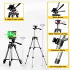 Laser Level With Tripod  100ft 30m Self Leveling Green Cross Line Self Level    
