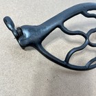 Antique 1887 Singer Treadle Sewing Machine Cabinet Base Cast Iron Dress Guard