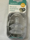 Nanobebe Because Nutrients Matter  Medium Flow 6m Fast Flow Bottle Nipples