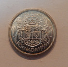 1956 Canada 50 Cent Silver Half Dollar Uncirculated Coin