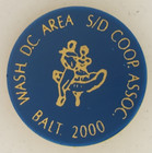 Vintage 2000 Square Dance Coop Assoc Lapel Pin Baltimore Washington Dc Area