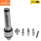 Precision Revolving Live Center Mt3 Shank Morse Taper 3  7 Interchangeable Tips