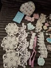 Lace Trims Ribbons Doilie Embellishments Sewing Wreaths Craft Art Supplies Lot