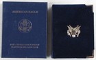 2008-w  10 Us Platinum Eagle Proof Coin W  Box   Coa
