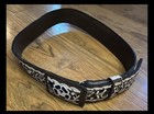 Men s Western Leather Belt  Cowboy Rodeo Belt  Cinto Vaquero Cinto Charro Laser