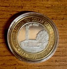 Flamingo Hilton Las Vegas 1946  999 Silver Limited Edition  10 Gambling Token