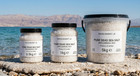 100  Natural Dead Sea Bath Salt - Pure Coarse Crystals From Jordan - Bio-active