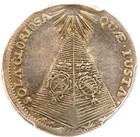 1694-ik German States Saxony-albertine Groschen Death Silver Coin Pcgs Au-55