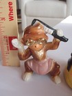 3 Vintage Monkey Lots Enesco Styling Elmar Plastic Friction Toy 6  Tall Planter