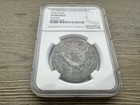 Cs1208 1847  Cambodia Tical Thin Flan Silver Coin Ngc Rare