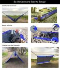 Gear4u Two Person  Double Camping Hammock With 2 Heavy Duty Tree Straps