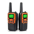 2 Pack Long Range 100 Mile Walkie Talkie Two Way Radio Charge Headset Waterproof
