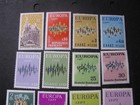Stamps Europa Cept Issues From 1972 Lot 12   free International Shipping 