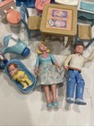 Fisher Price Living Family Lot With Furniture And Playground 