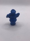 Cookie Crisp 2  Figure Vintage Cereal Premium Rubber Toy Blue