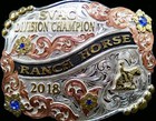 Ranch Horse Svac Division Champion 2018 Trophy Belt Buckle
