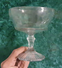 Vintage 1960s Glass Apothecary Candy Jar With Lid - Vg 