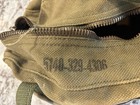 Vintage Military Army Mechanics Od Green Canvas Tool Pouch Bag Military