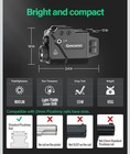Gmconn 800 Lumen Pistol Light Blue  Laser Combo  Tactical Flashlight 