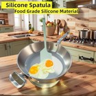 Silicone Spatula Heat-resistant Baking Flexible Non-scratch Scraper For Green