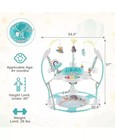 Baby Stationary Activity Center Infant Jumper With Removable Foot Pad