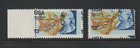Us Efo Error Stamps  1690 Franklin  Map  2 Diff  Color Shifts   Normal  Mnh