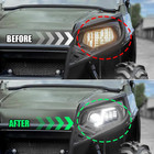 For Polaris Ranger Rzr Scrambler 800 900d 570 Led Headlight Assembly Hi low Drl