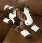 Aurora Super Flopsies Paint Brown 27    Plush Horse Stuffed Pony