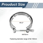V Band Clamp 3 2 Inch 304 Stainless Steel V-band Bolt Clamp