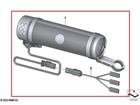 Bmw Motorrad Genuine K34 R18 Bluetooth Sound Bar Speaker Chrome 77522469294 New