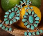 Chandelier  Boho Navajo Handmade Sterling Silver Dangle Earrings Heavy   800