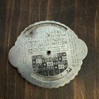 1930s Glens Falls Insurance Company Metal Perpetual 22-year Advertising Calendar