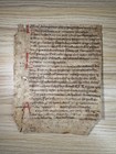 12th-century Latin Psalter Leaf     Italy  C  1150     Early Gothic Script