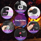 500w Led Smoke Fog Machine Rgb Color Stage Fogger Effect Halloween Disco Club Us