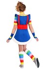 Girl s Rainbow Brite Dress Costume Size S  used 
