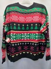 Holiday Time Women s Fair Isle Ugly Christmas Sweater Regula And Plus Size Avail