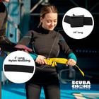 Durable 2  Wide Nylon Scuba Diving Weight Belt - 60  Long For Freediving   Snork